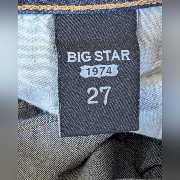 Big Star size 27 jeans in dark wash - Picture 9 of 13